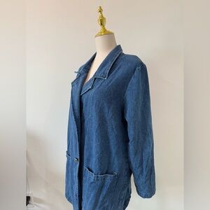 Classic Blue Denim Jacket for Women